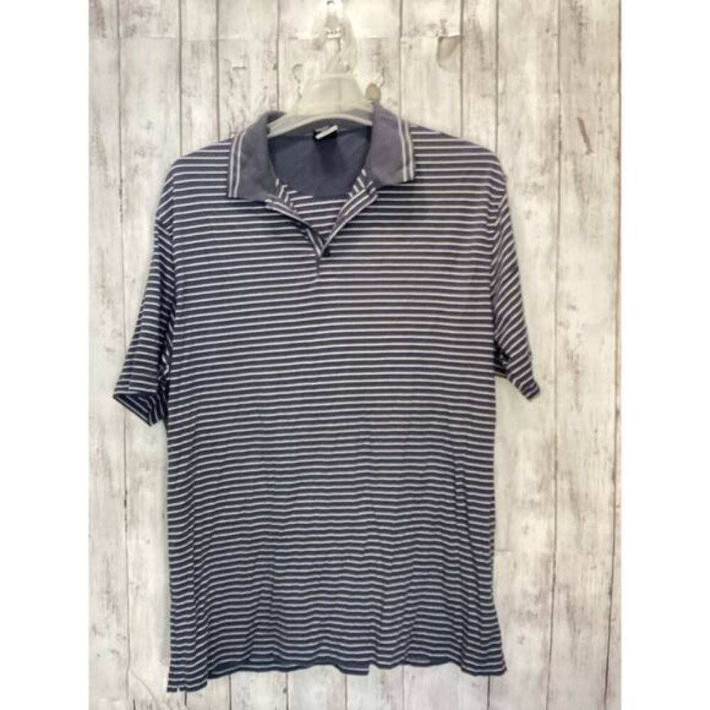 Goth y2k indie normcore gorpcore fisherman Polo Shirt XXL Black White for Men